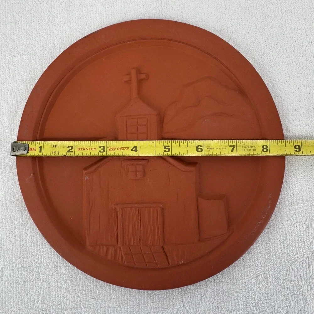 Vintage Watson Tile Works 1988 Santuario Pueblo Santa Fe Terracotta LE 2100/5000